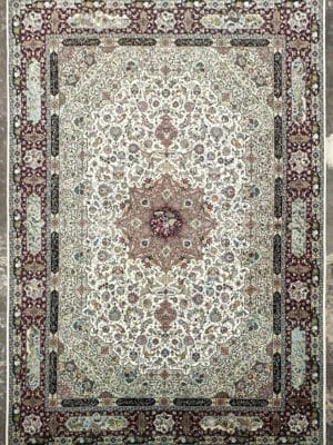 PERSIAN TABRIZ POURNAMI DESIGN - WOVEN BY SALIMI  11.6 X 16.6