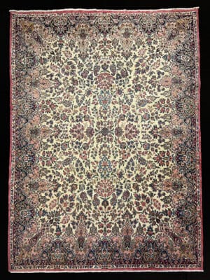 PERSIAN VINTAGE KERMAN 8 X 9.6